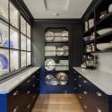 The butler's pantry provides plenty of storage without compromising on style